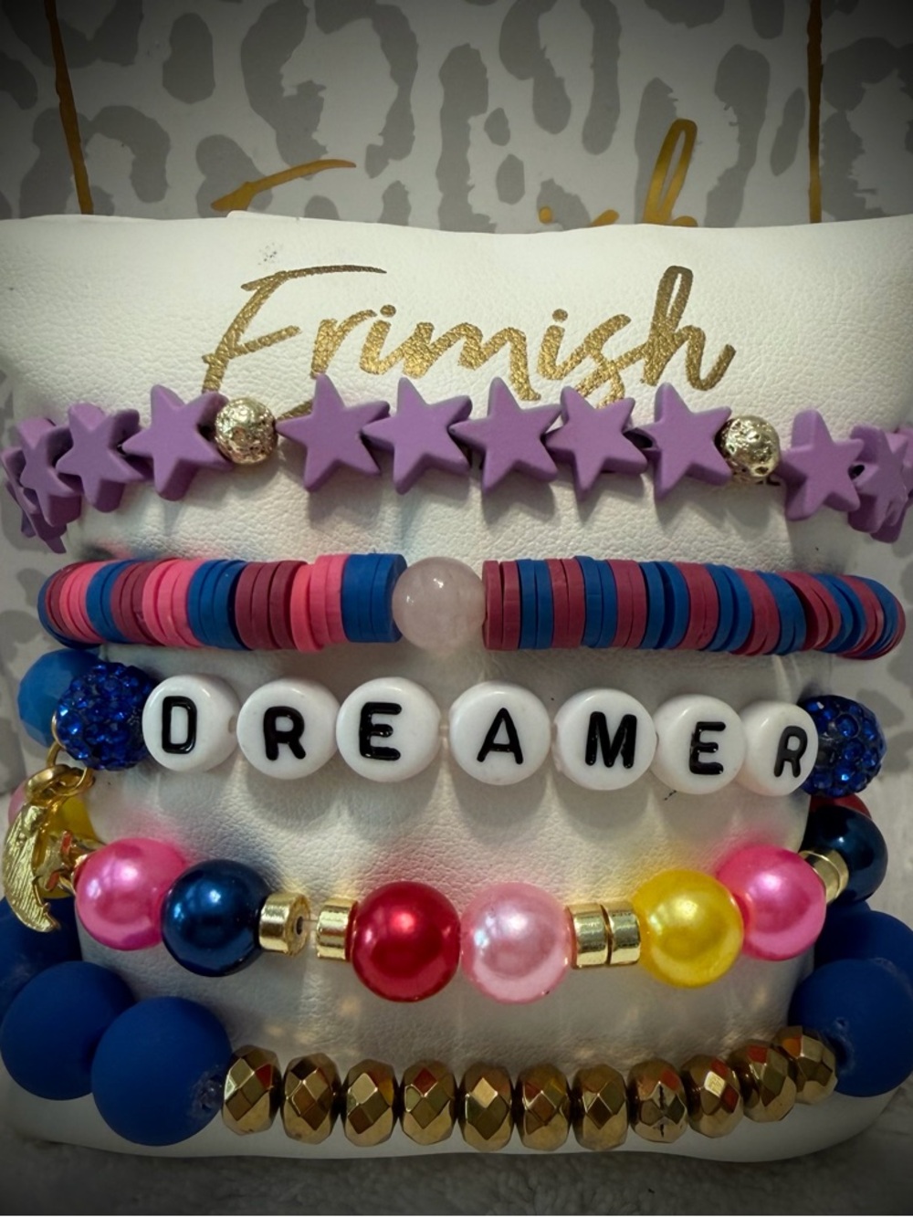 New ERIMISH Bracelets - 5 Pc - Multi - Custom Regular, Kids or Extended Size